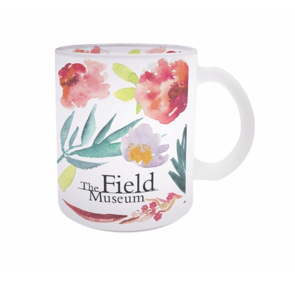 DX8129 15 Oz. Frosted Glass Mug With Full Color Custom Imprint